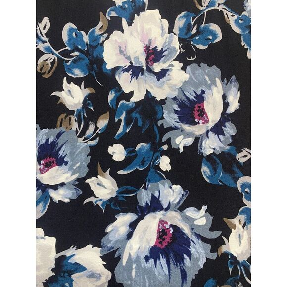 White House Black Market Dress Women Medium AOP Flower Boho Sheath MSRP $110 NWT - Picture 2 of 13